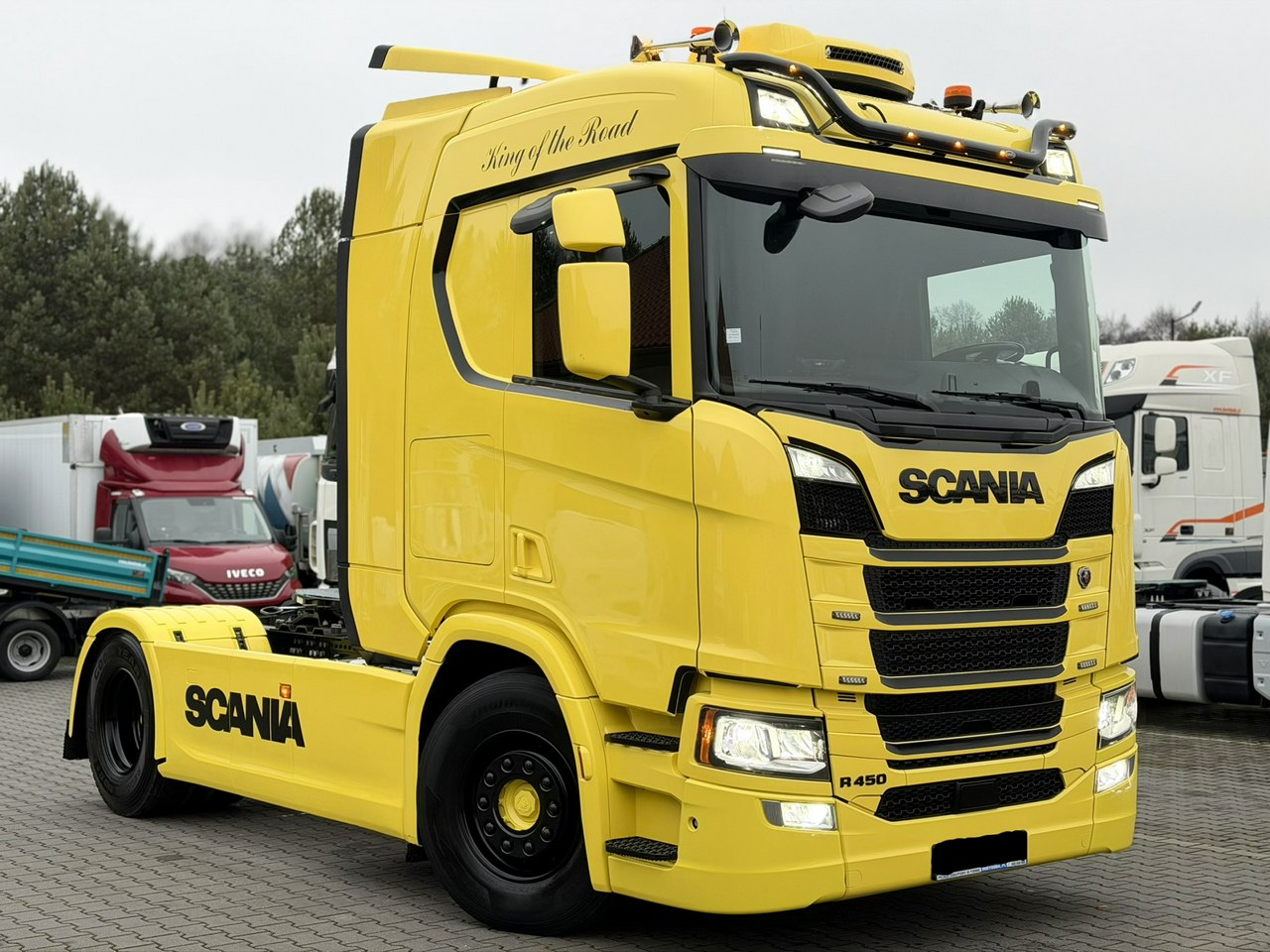 Scania R450 E6 4x2 Standard Niska Kabina Bogato Wyposażona !!! Cała na poduszkach Klimatyzacja postojowa Blokada mostu Stan UNIKAT