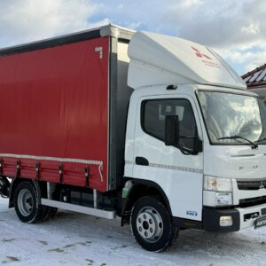 Mitsubishi Fuso Canter 7C15 3.0/150 KM Kontener Firanka Plandeka z Windą Super Stan !